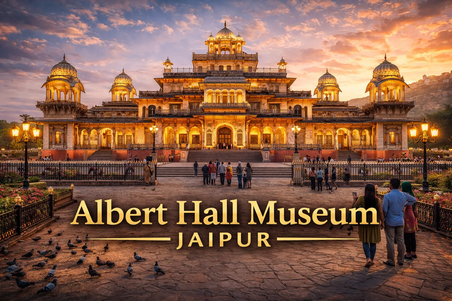 Albert Hall Museum Jaipur – Indo-Saracenic architecture and heritage building