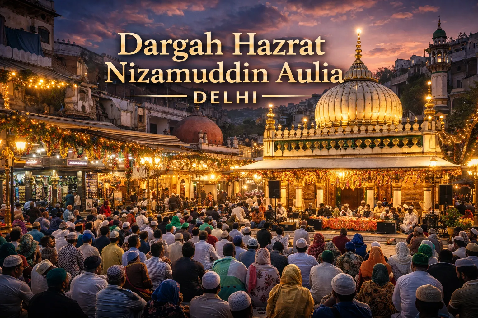 🕌 Dargah Hazrat Nizamuddin Aulia Travel Guide: History, Qawwali & Visitor Tips