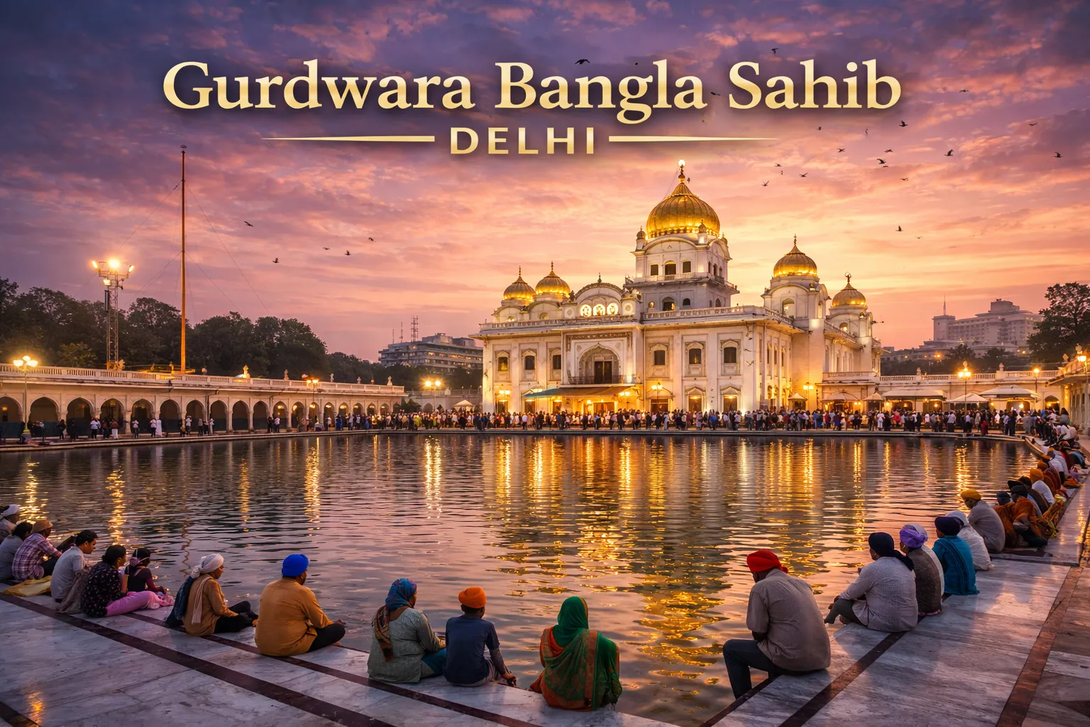 🕊️ Gurdwara Bangla Sahib Travel Guide: History, Langar, Timings & Visitor Tips