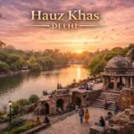 Hauz Khas Delhi – historic fort ruins overlooking lake
