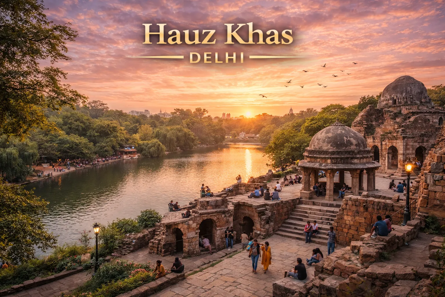 🌿 Hauz Khas Travel Guide: Fort, Lake, Village & Visitor Tips
