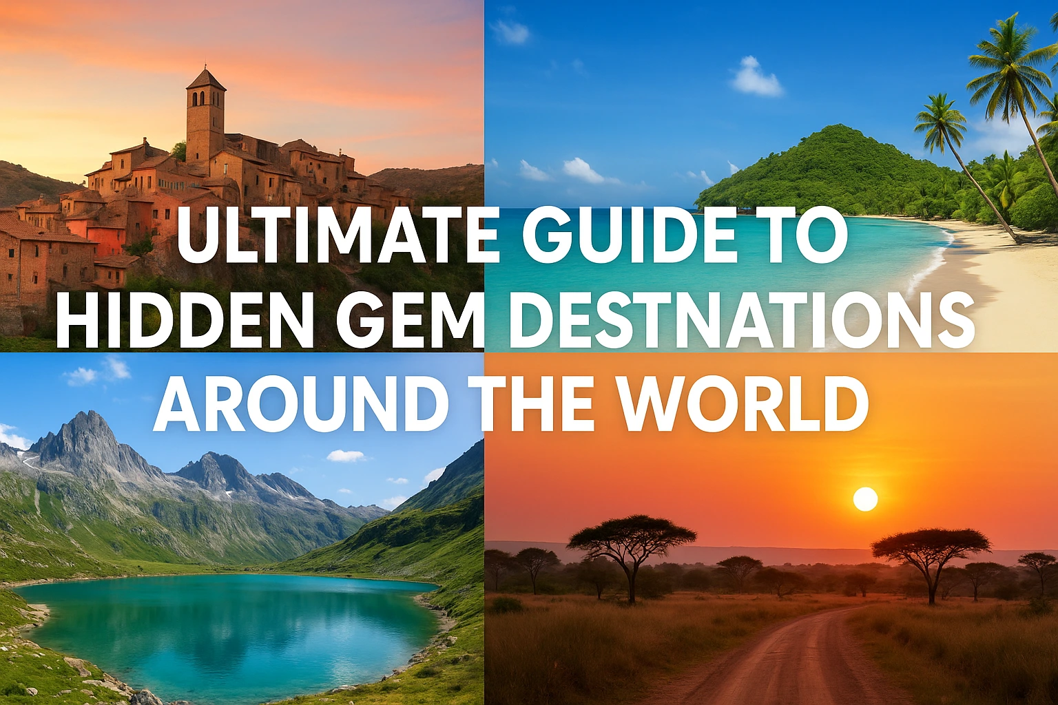 🌍 Ultimate Guide to Hidden Gem Destinations Around the World 2026 ✨