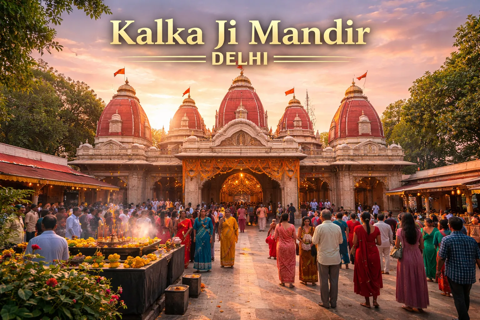 Kalka Ji Mandir Delhi – ancient Hindu temple dedicated to Goddess Kali