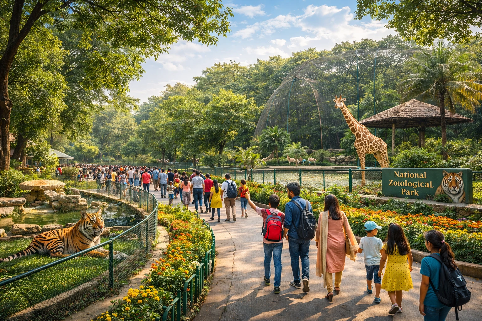 🦁 National Zoological Park Travel Guide: Timings, Tickets, Animals & Visitor Tips