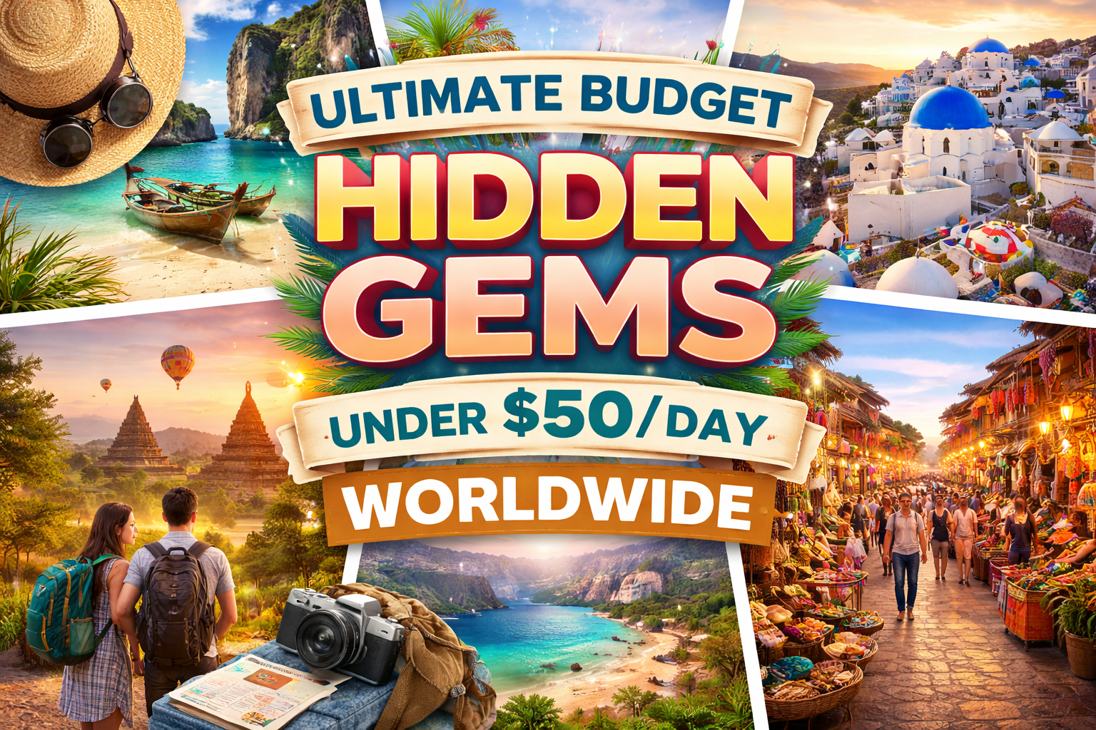 💸 Ultimate Budget Hidden Gems Under $50/Day Worldwide (2026) 🌍