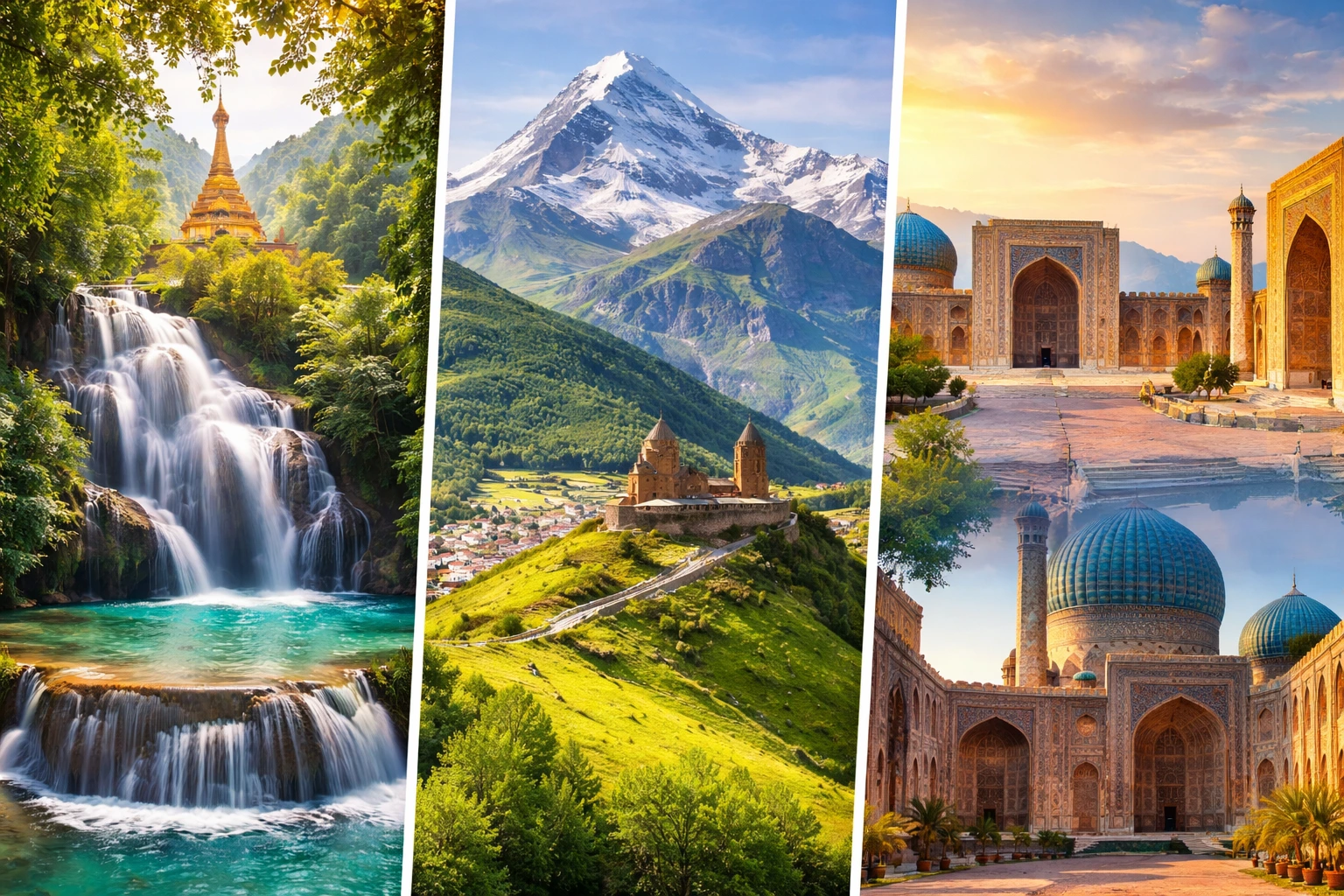 🌏 Underrated Asian Destinations 2026: Laos, Georgia & Uzbekistan ✨