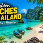 hidden beaches Thailand tropical beach with turquoise water